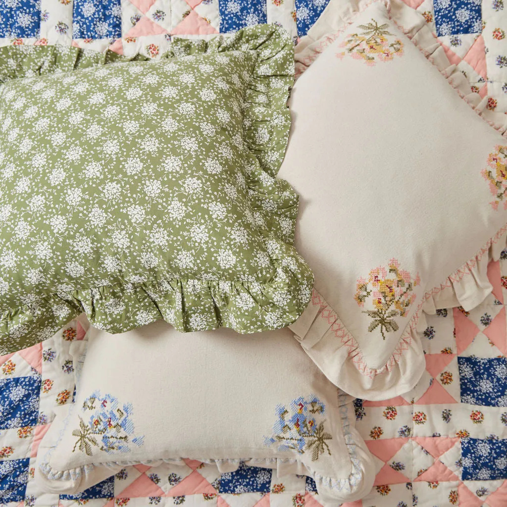 Ristipisto Cross Stitch Pillow