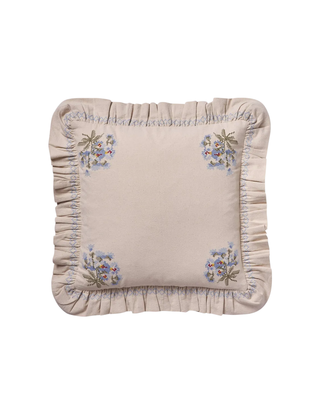 Ristipisto Cross Stitch Pillow