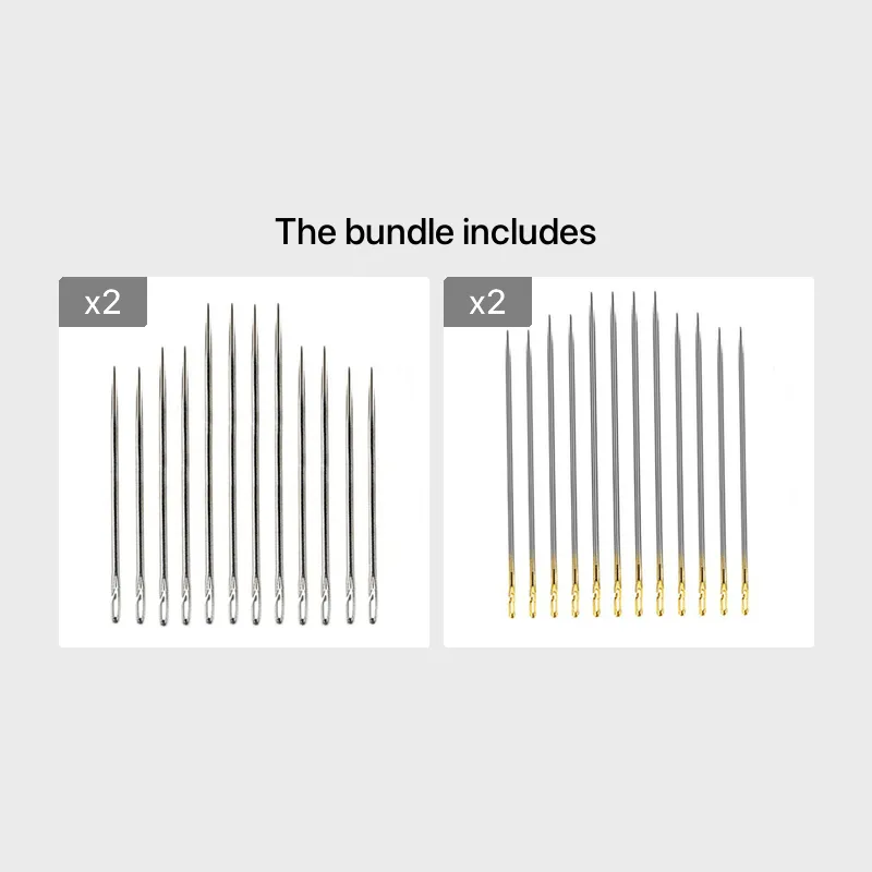 Stainless Steel Sewing Needles Set for Embroidery and Cross Stitch