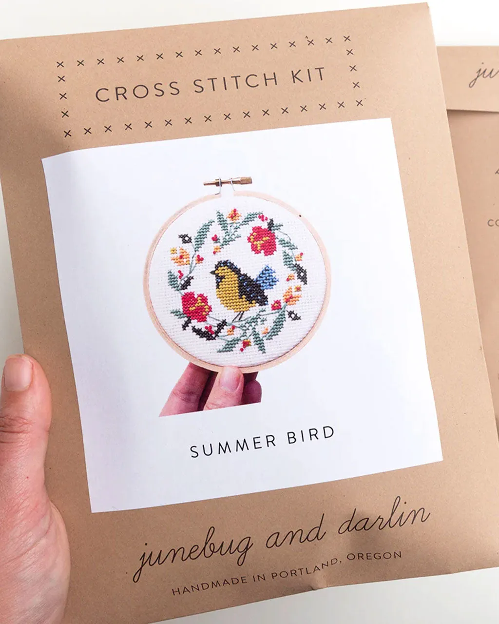 Summer Bird Cross Stitch Kit