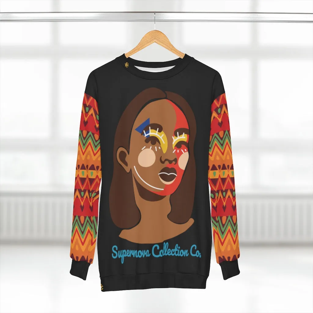 supernova Cross-Stitch Sweatshirt