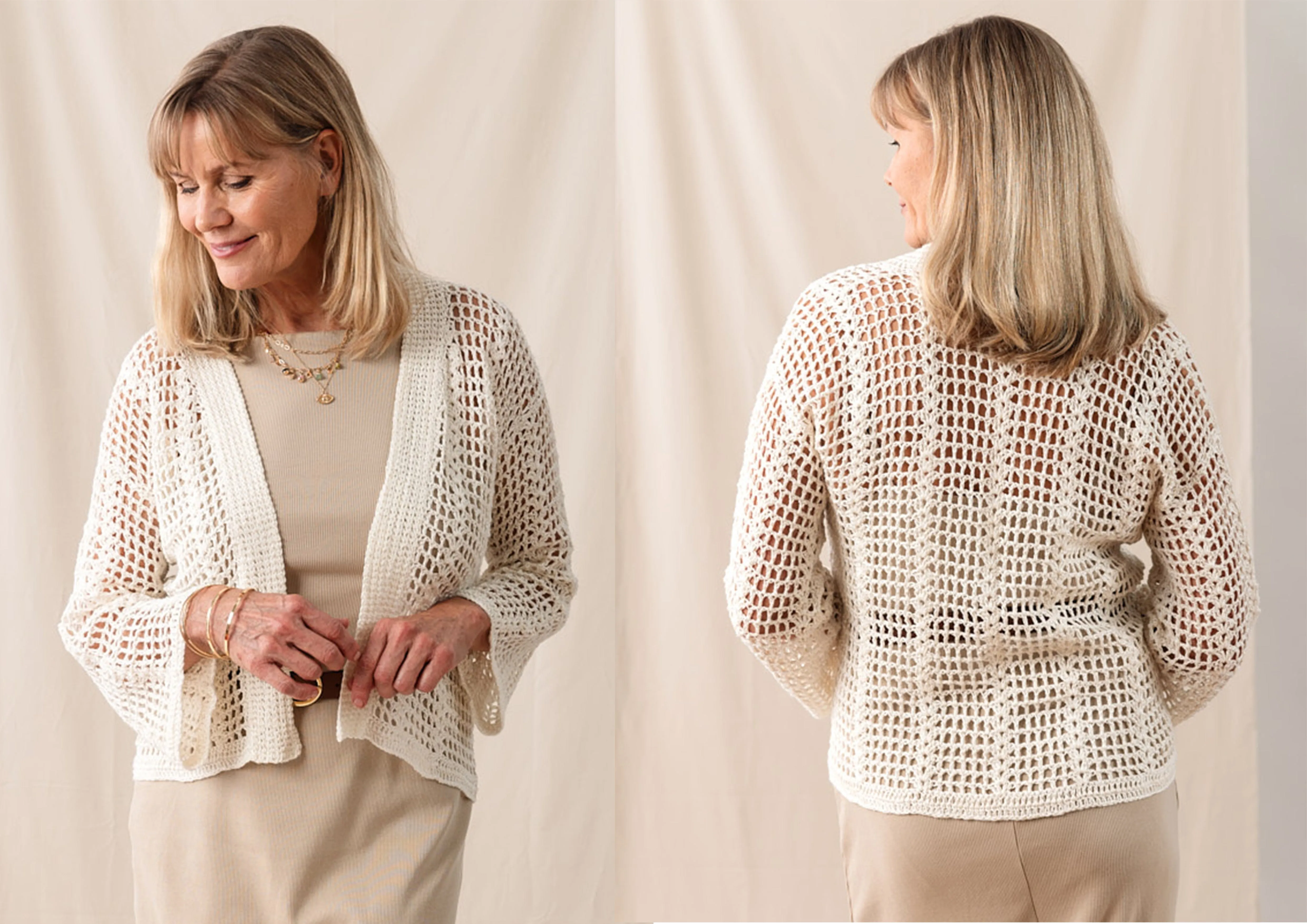 The Breton Crochet Cardigan Kit