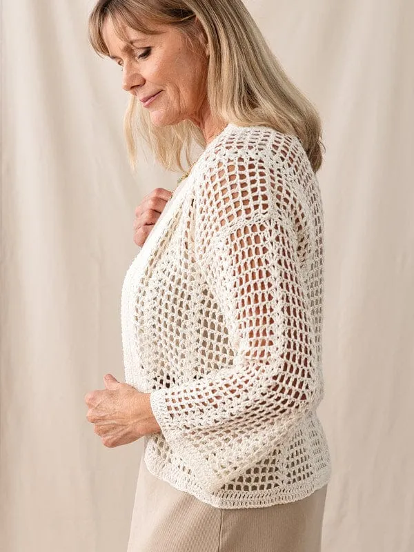 The Breton Crochet Cardigan Kit