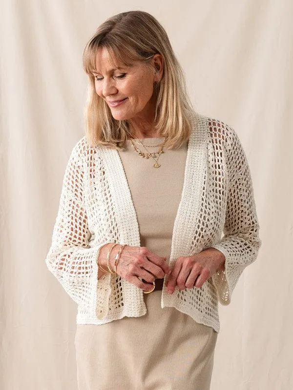 The Breton Crochet Cardigan Kit