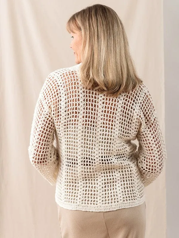 The Breton Crochet Cardigan Kit