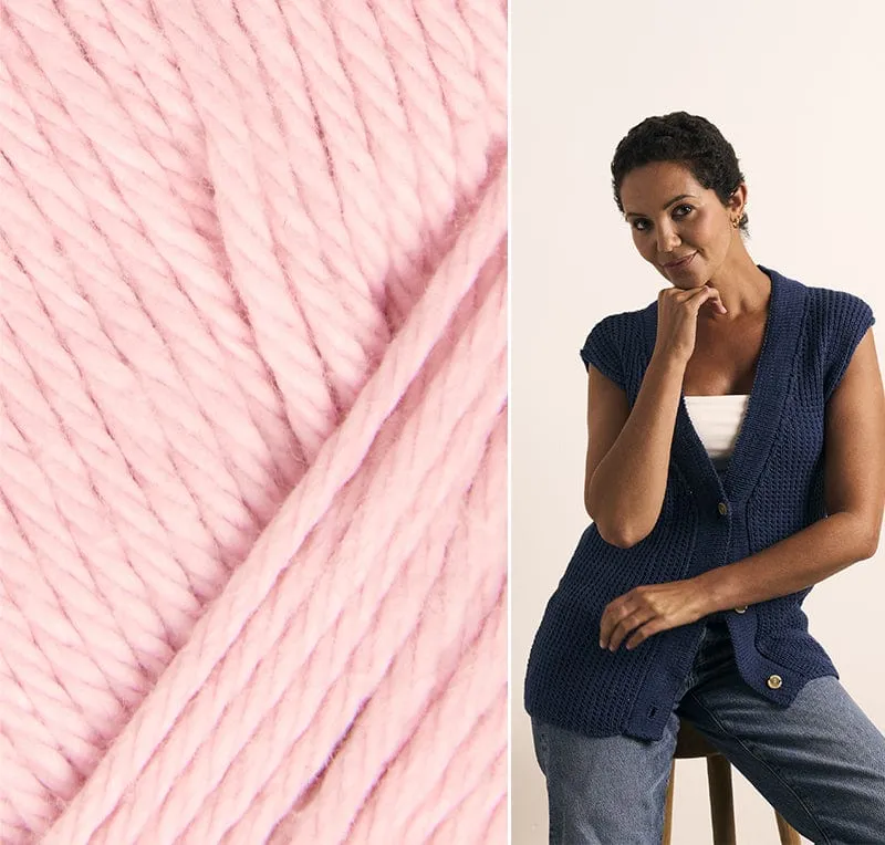 The Lisbet Sleeveless Cardigan Kit