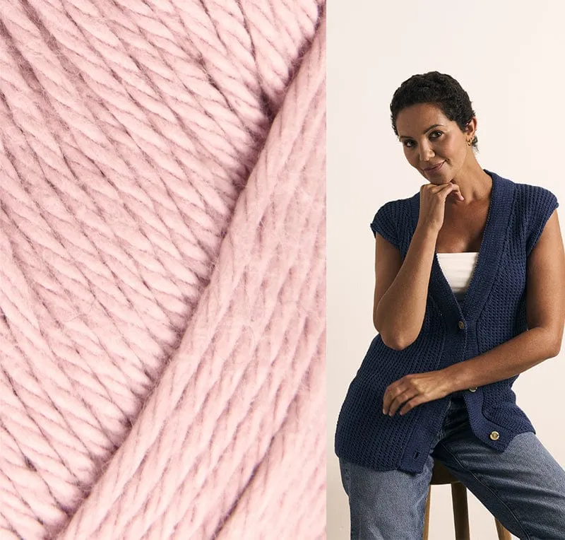 The Lisbet Sleeveless Cardigan Kit