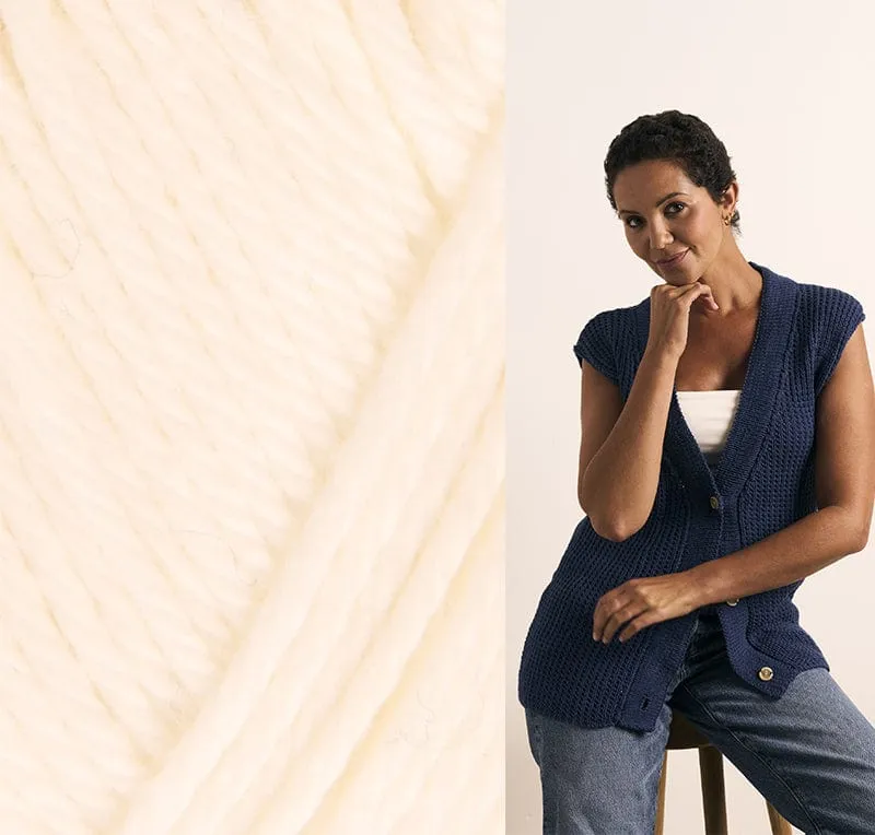 The Lisbet Sleeveless Cardigan Kit