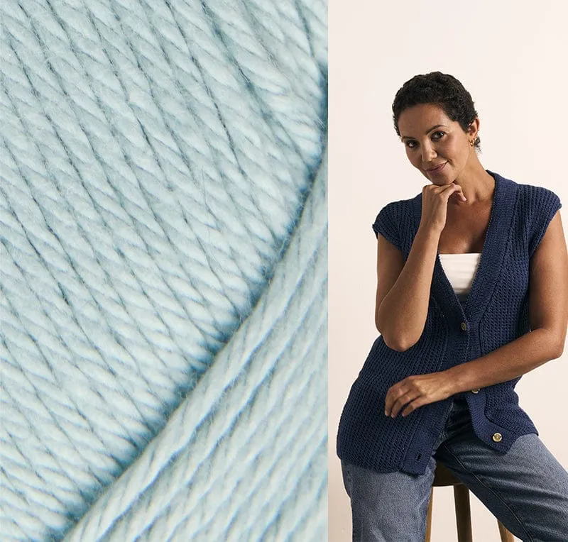 The Lisbet Sleeveless Cardigan Kit