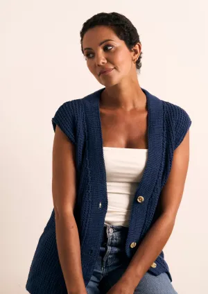 The Lisbet Sleeveless Cardigan Kit