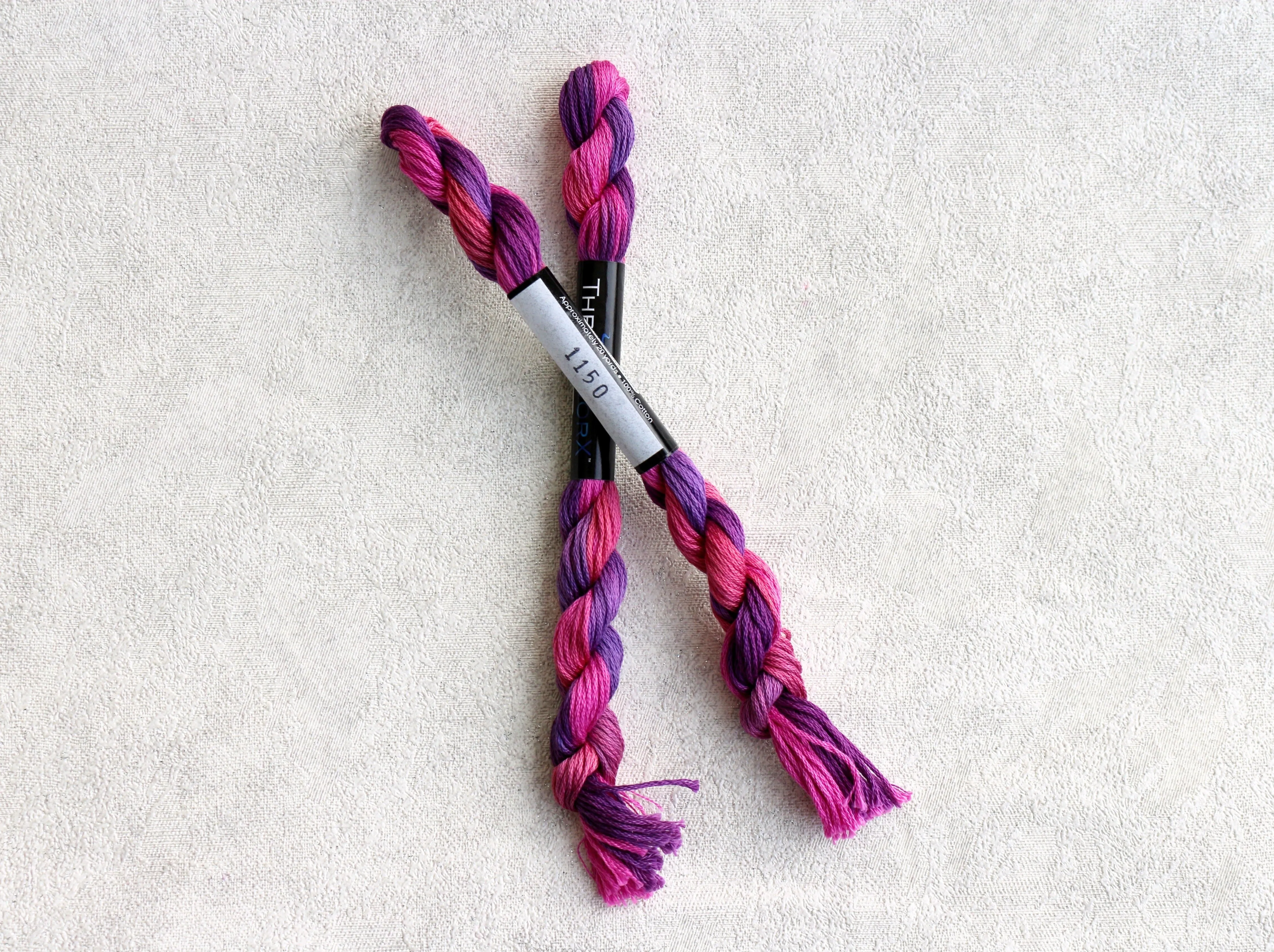 ThreadworX Funky Lilac 1150 - Variegated Embroidery Thread