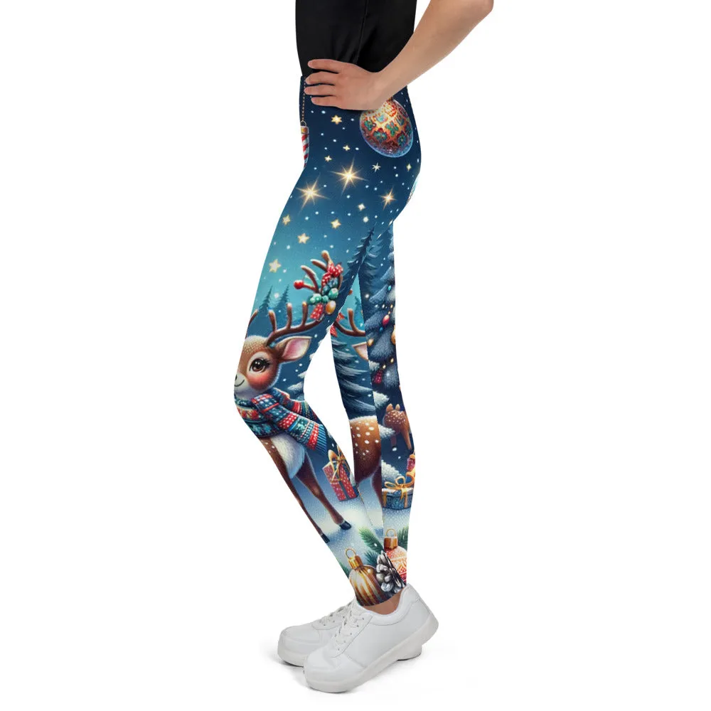Whimsical Winter Wear Youth Leggings