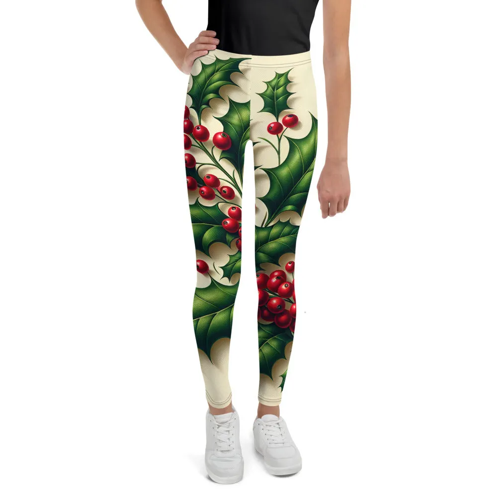 Whimsical Winter Wear Youth Leggings