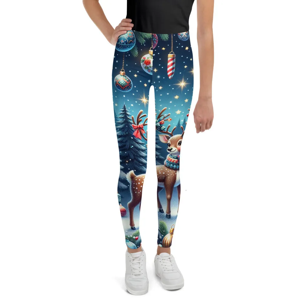Whimsical Winter Wear Youth Leggings