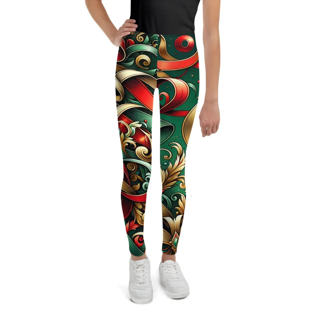 Whimsical Winter Wear Youth Leggings
