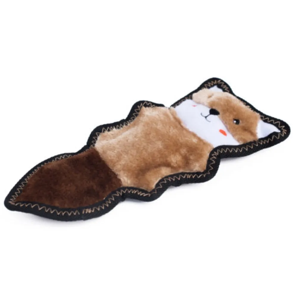 ZippyPaws Z-Stitch Skinny Peltz Chipmunk Dog Toy